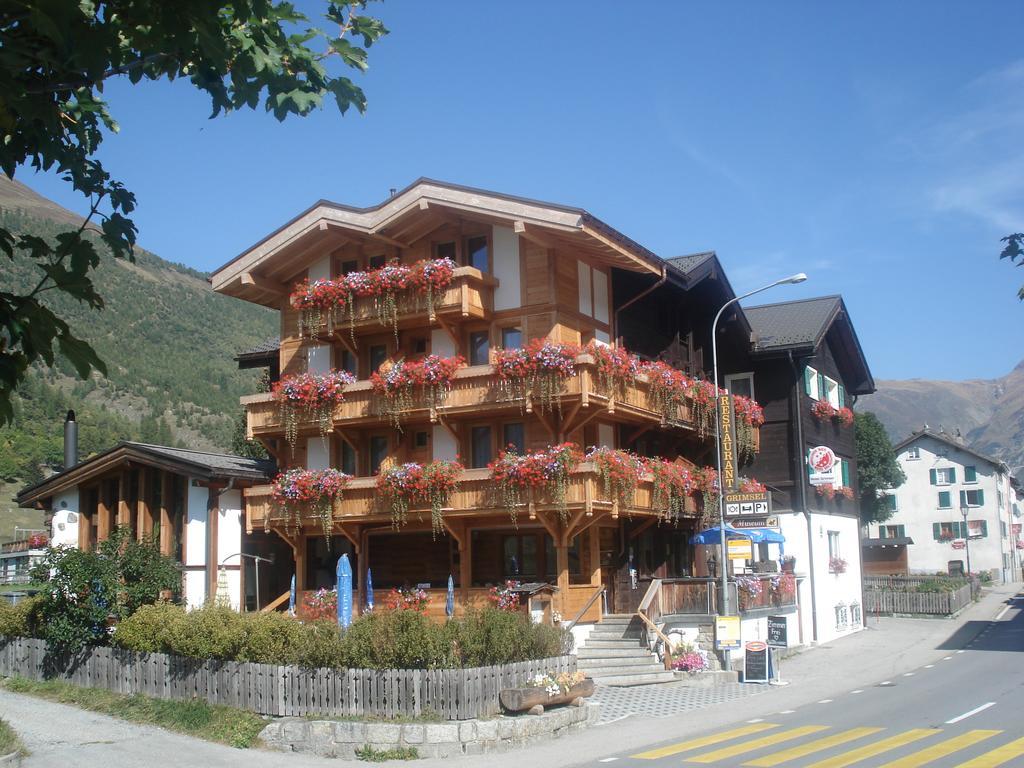 Hotel Grimsel Obergesteln Экстерьер фото